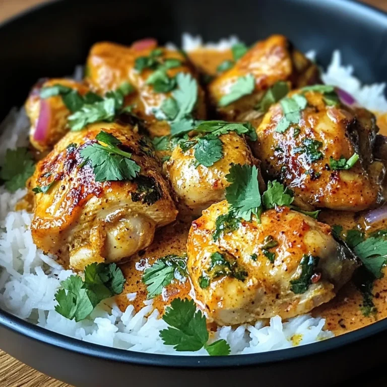 Baked Coconut Chili Chicken Thighs