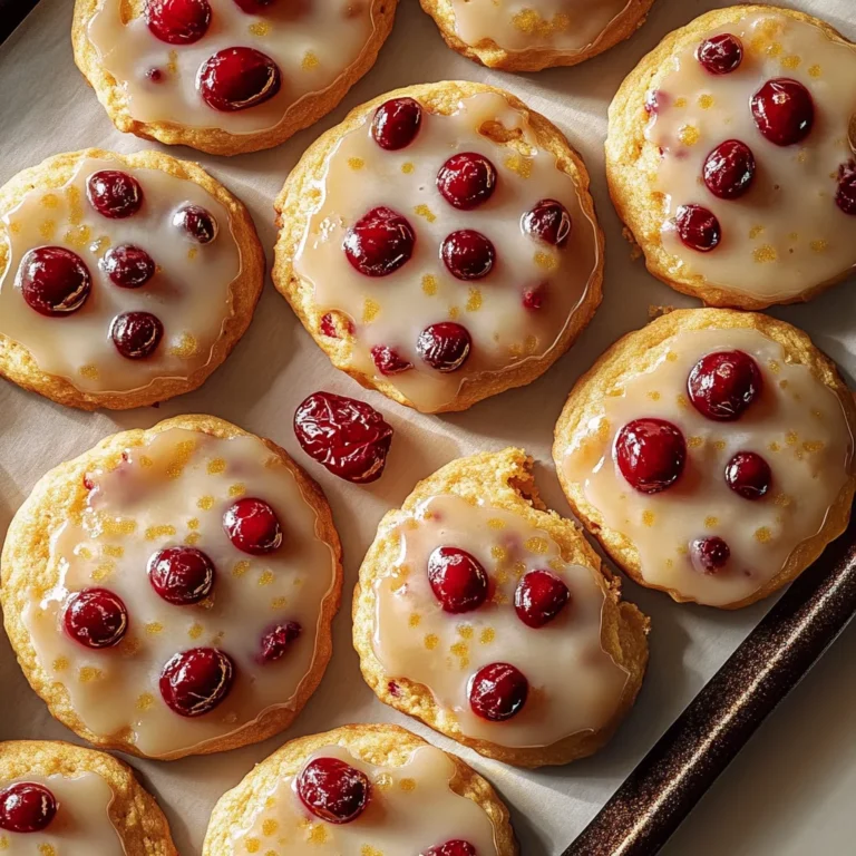 Best Christmas Cranberry Orange Cookies Recipe