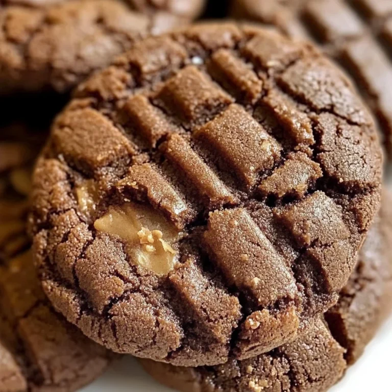 Chocolate Peanut Butter Cookies