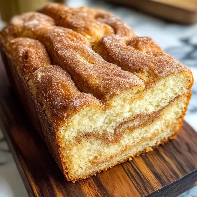 Cinnamon Sugar Donut Bread: A Sweet Delight Awaits!