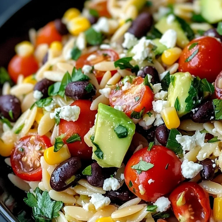 Cowboy Orzo Salad