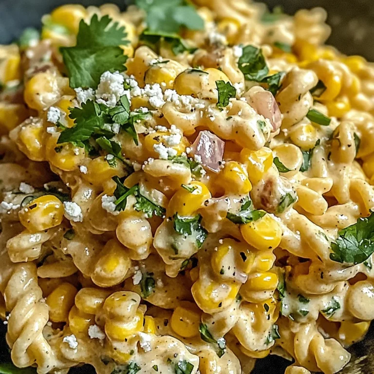 Mexican Street Corn Pasta Salad is a must-try dish!