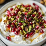 Pomegranate Pistachio Whipped Feta
