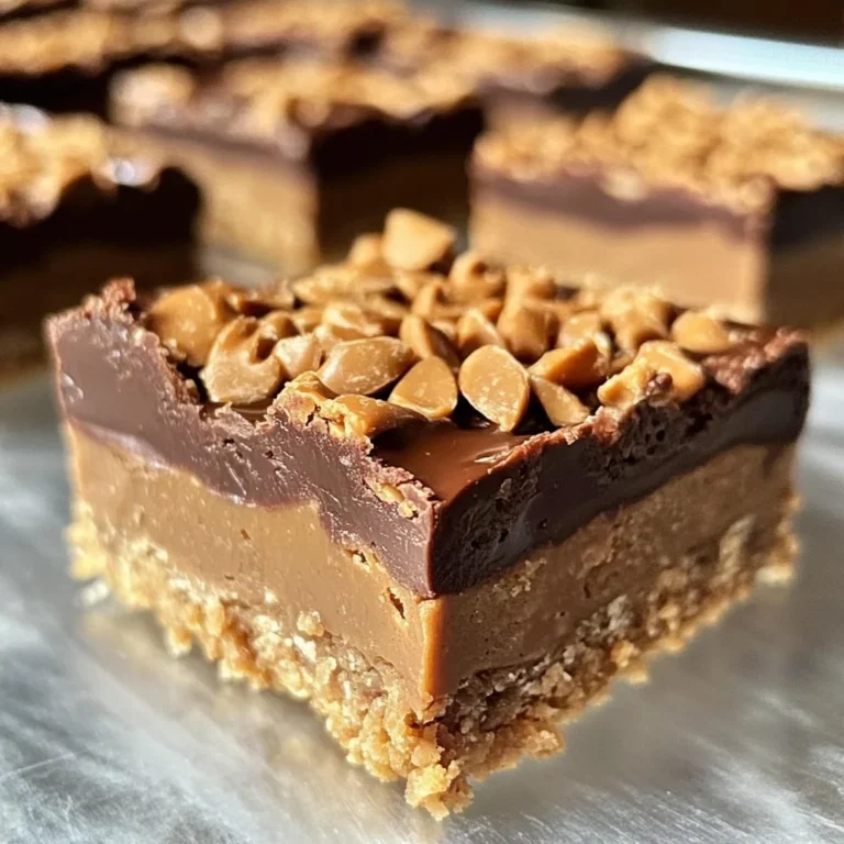 Reese’s Peanut Butter No-Bake Bars Recipe