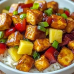 Vegan Pineapple Tofu