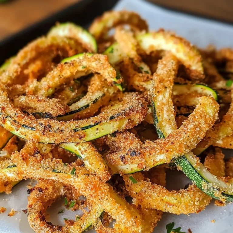 Air Fryer Curly Zucchini Fries Recipe