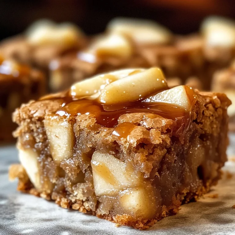 Apple Blondies
