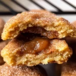 Apple Butter Snickerdoodle Cookies
