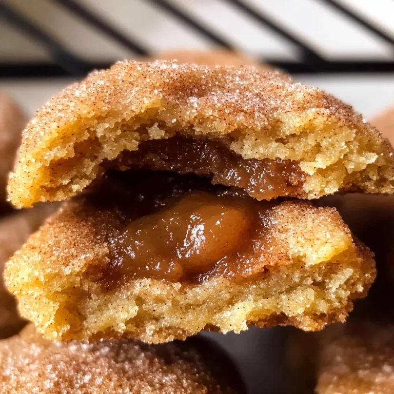 Apple Butter Snickerdoodle Cookies