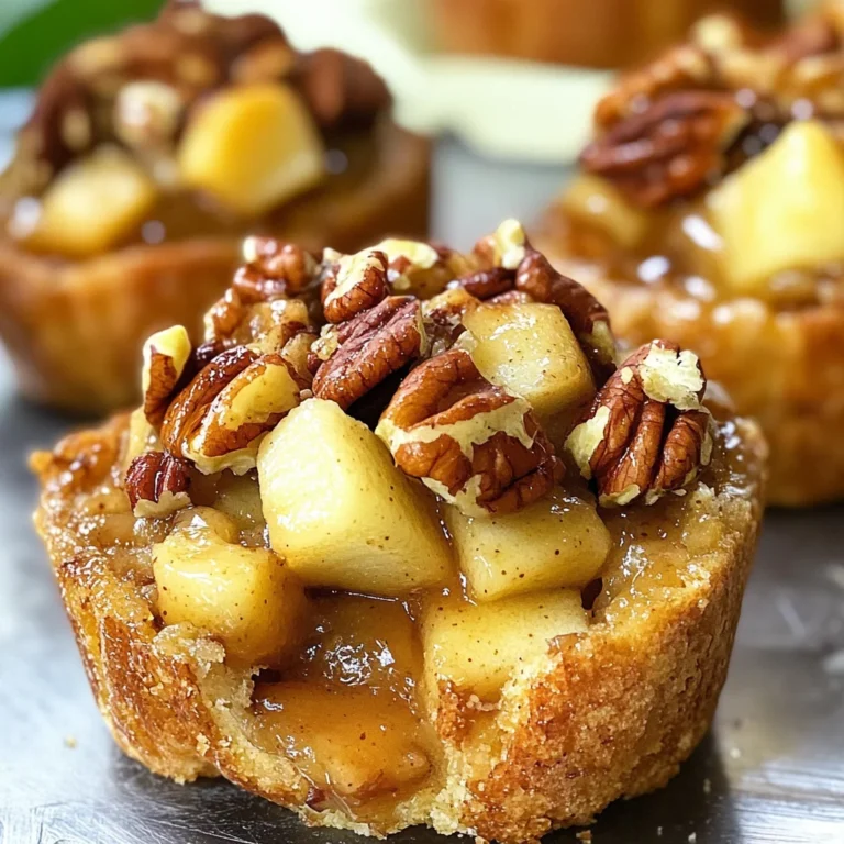 Apple Pecan French Toast Cups