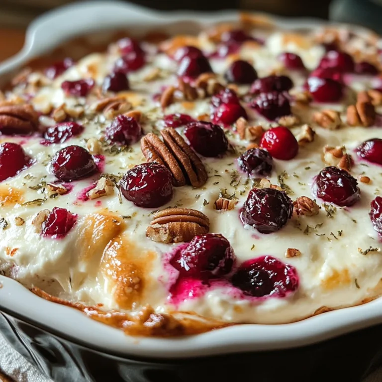 Baked Cranberry Cream Cheese Dip