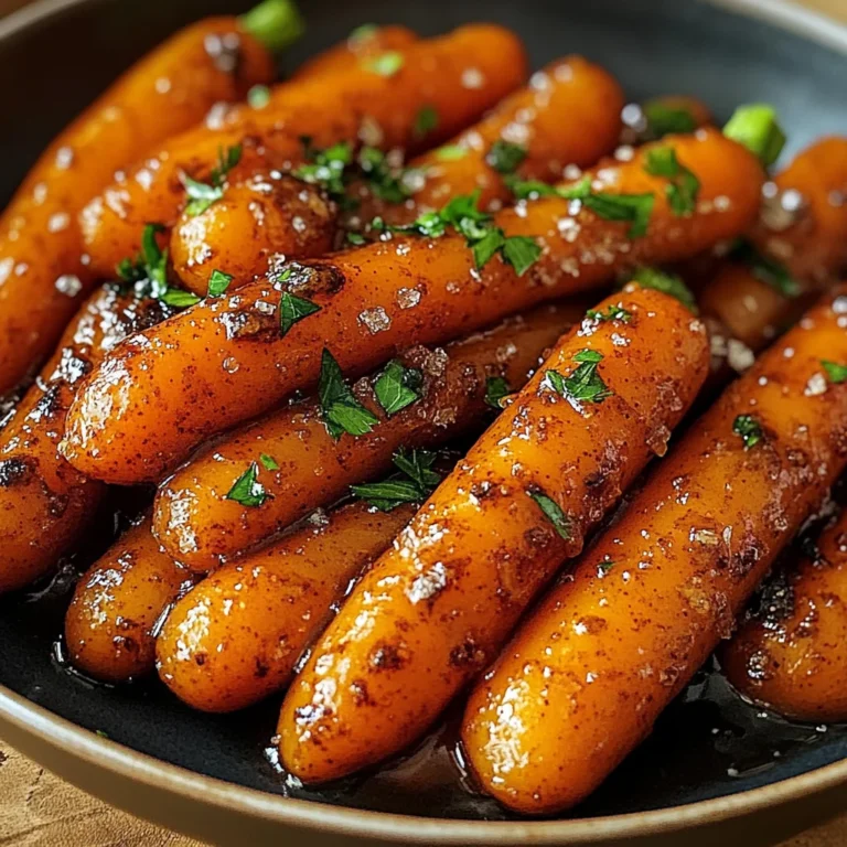 Brown Sugar Glazed Carrots