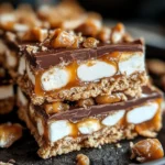 Butterfinger Caramel Bars