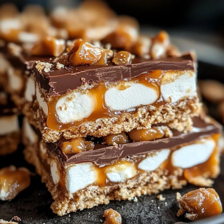 Butterfinger Caramel Bars