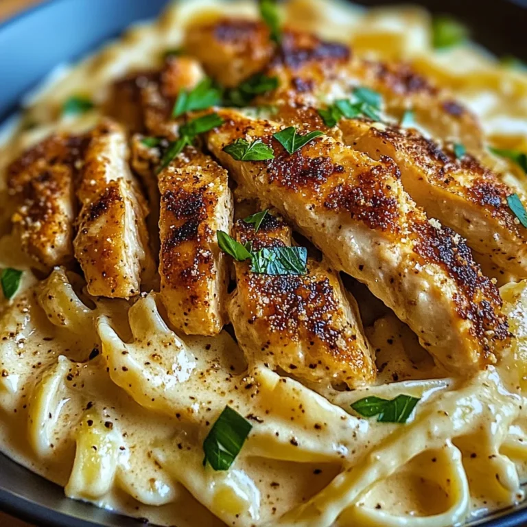 Cajun Chicken Pasta in Creamy Parmesan Garlic Sauce