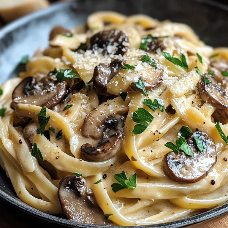 Caramelized Leek and Mushroom Gruyere Pasta