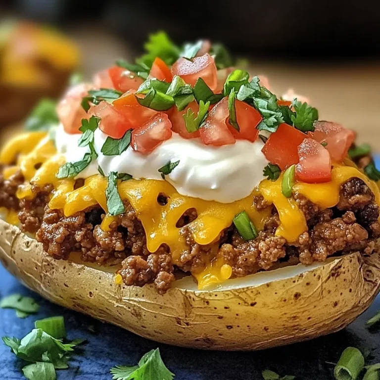 Cheesy Taco Potatoes