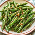 Chinese Green Beans With Garlic Sauce