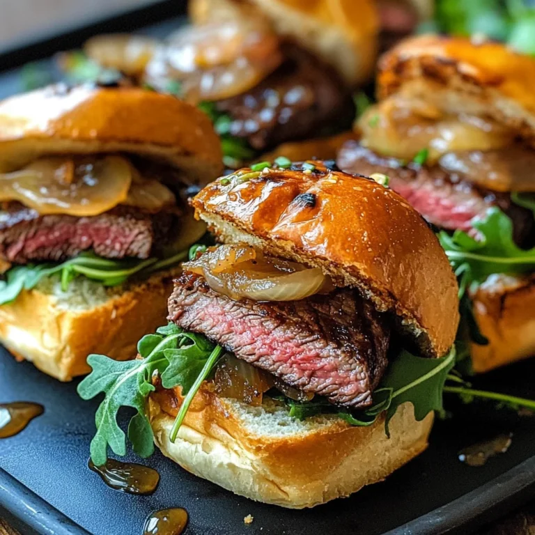 Cowboy Butter Steak Sliders