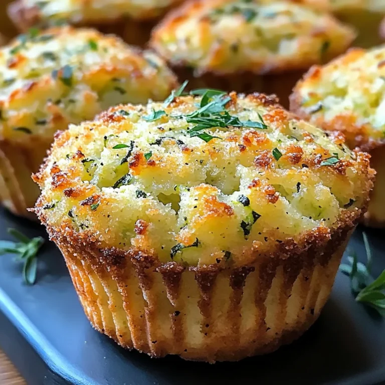 Crispy Parmesan Zucchini Muffins: A Deliciously Healthy Snack Recipe