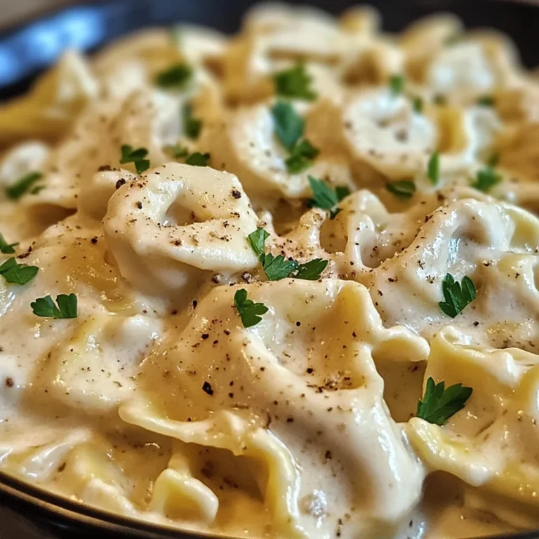 Crockpot Chicken Alfredo Tortellini: A Creamy Delight You’ll Love!