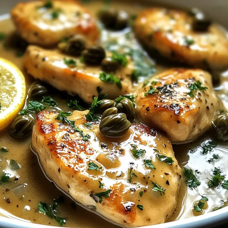 Crockpot Chicken Piccata