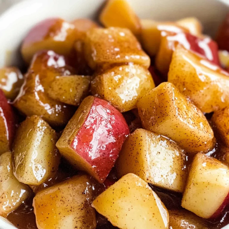 Easy Cinnamon Apples Recipe