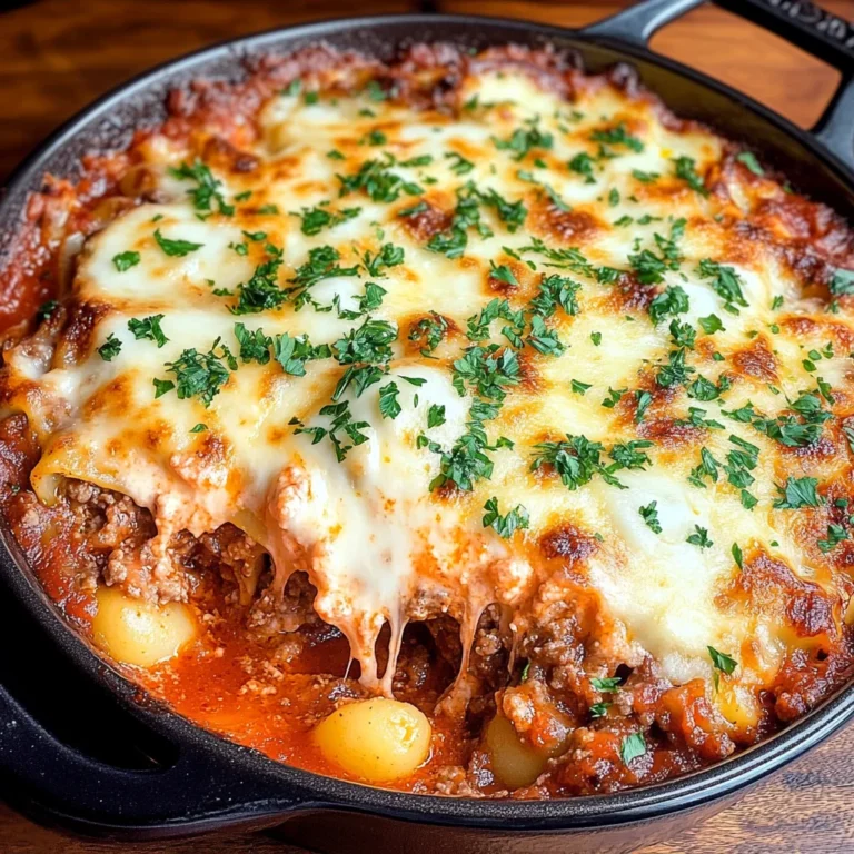 Easy Stovetop Gnocchi Lasagna