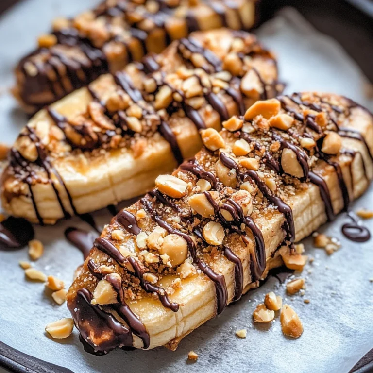 Frozen Banana Snickers