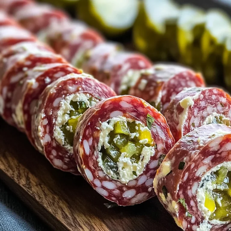 Irresistible Keto Salami Roll-Ups for Easy Snacking