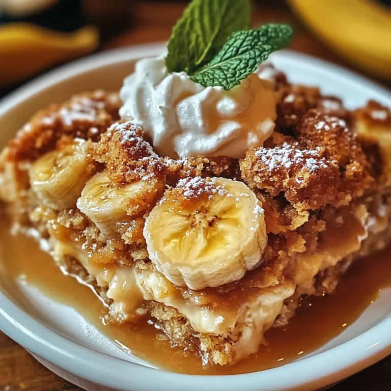Irresistible Southern Banana Cobbler Recipe Sweet Delight