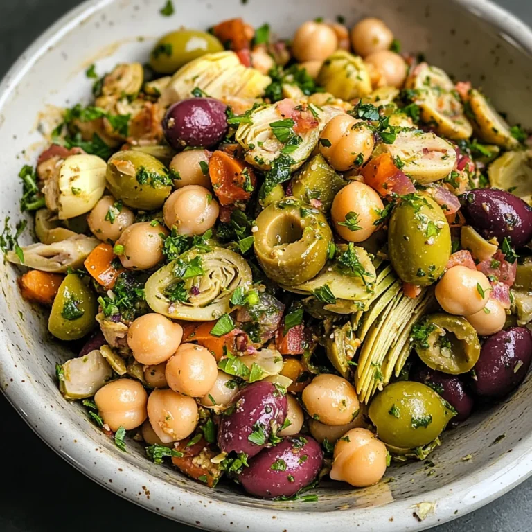 Marinated Za'atar Bean Salad