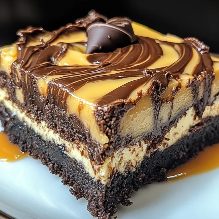Milky Way Caramel Cheesecake Brownies