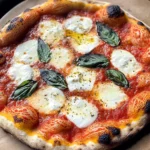 Pizza Margherita (Tomato, Basil, and Mozzarella Pizza)