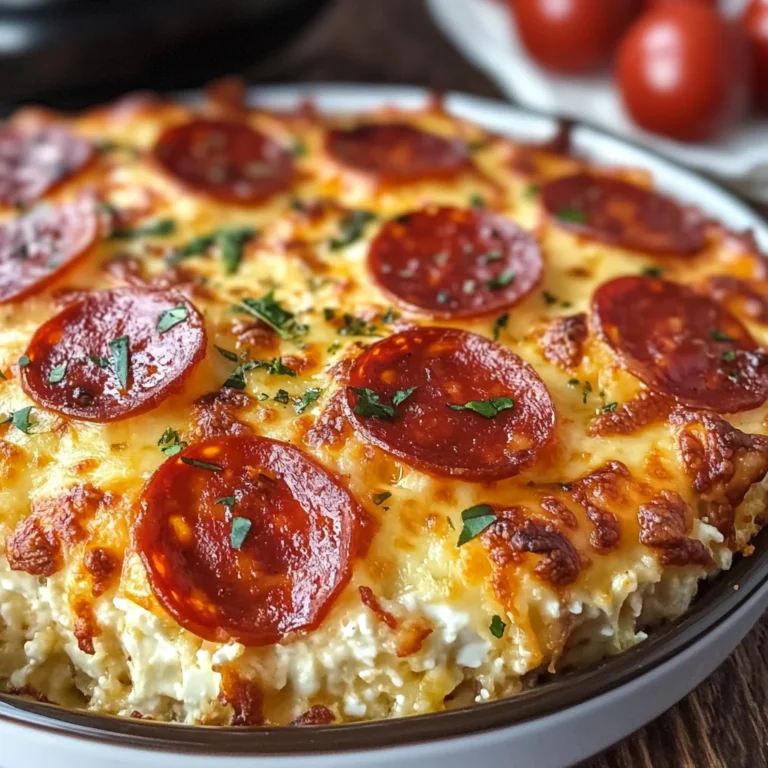 Pizza Style Cottage Cheese Bake – Easy Protein-Packed Dinner