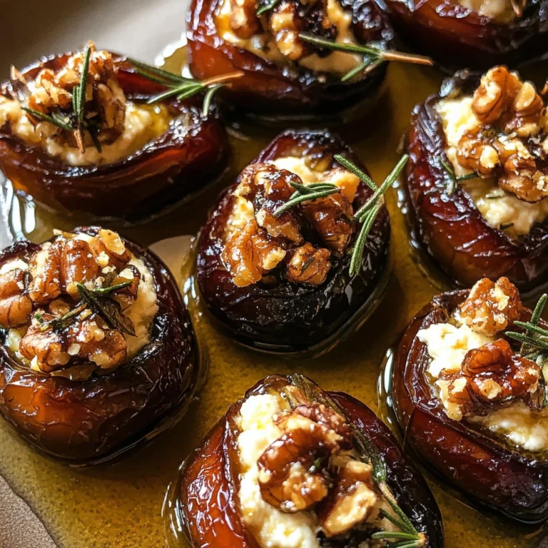 Roasted Stuffed Dates