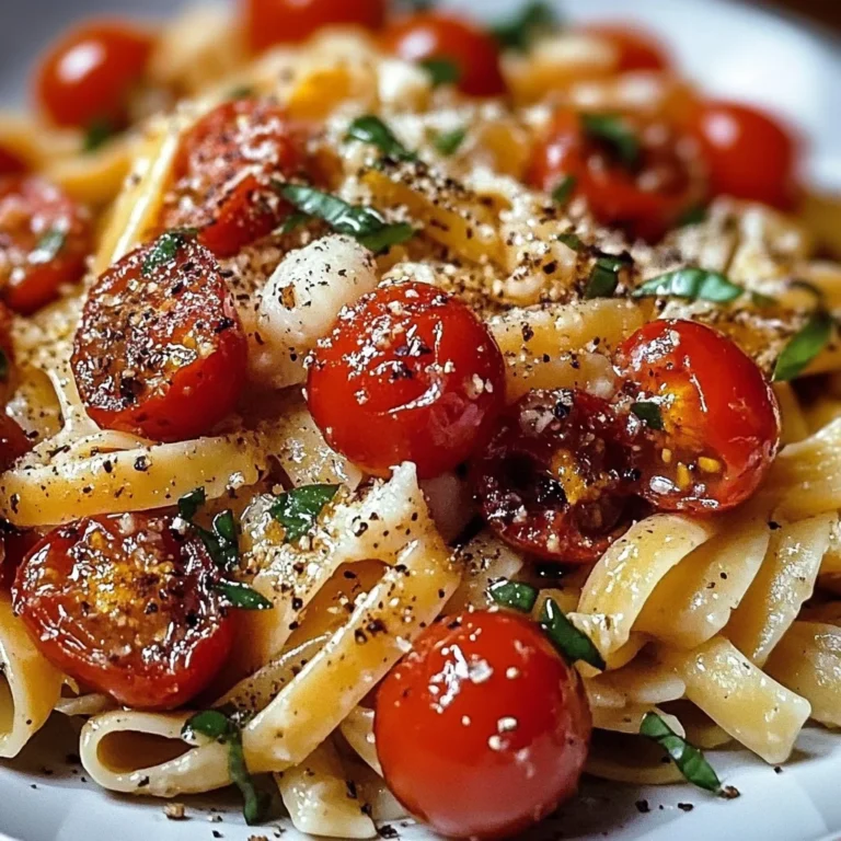 Roasted Tomato Garlic Pasta: A Deliciously Simple Recipe for Any Occasion