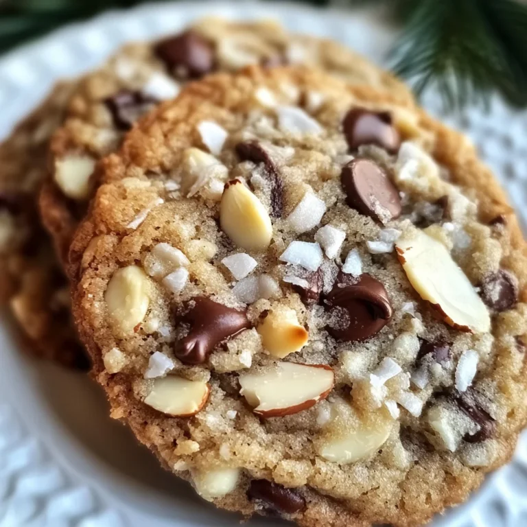 Small Batch Almond Joy Cookies