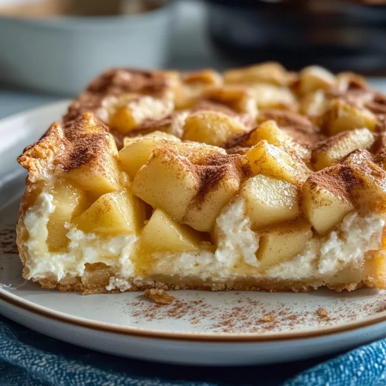 Apple Cinnamon Cottage Cheese Bake