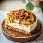 Apple Crumble Cheesecake