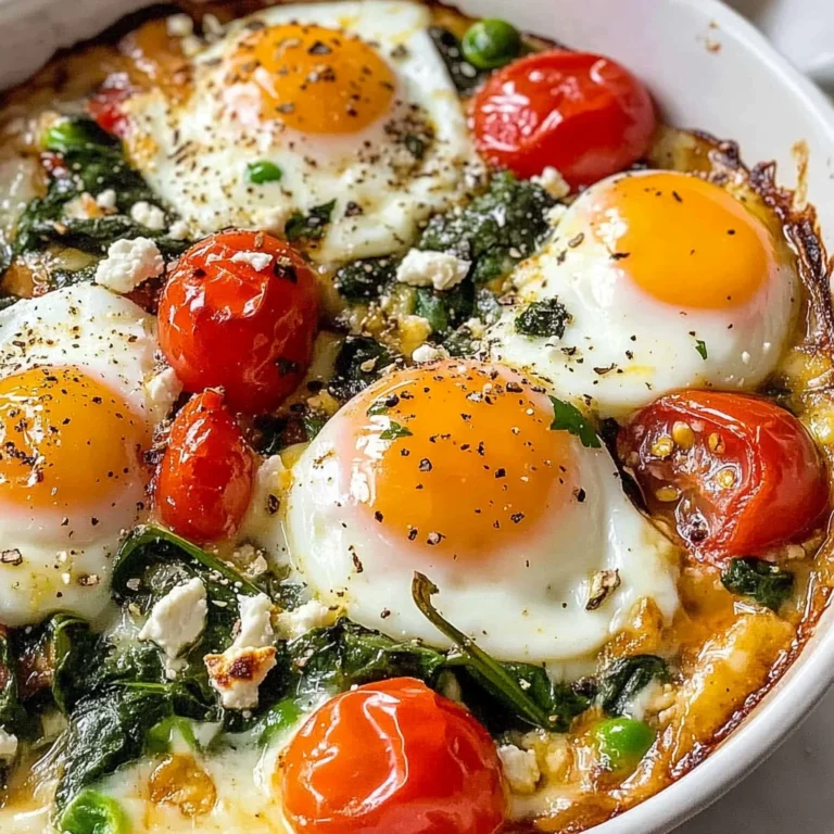 Baked Feta Eggs