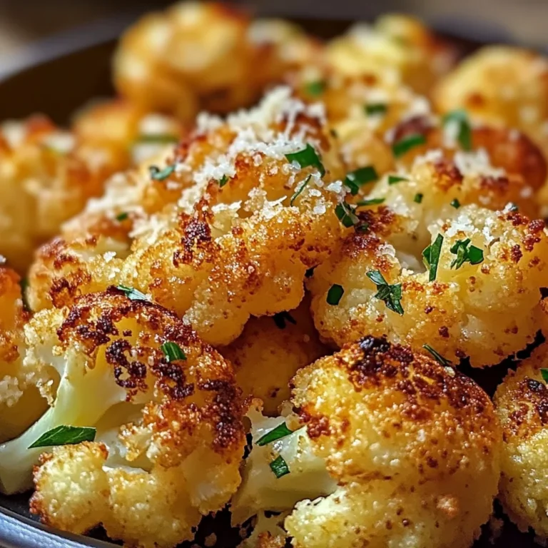 Baked cauliflower