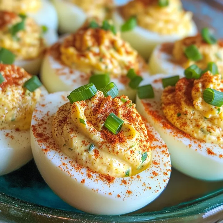 Cajun Deviled Eggs Recipe