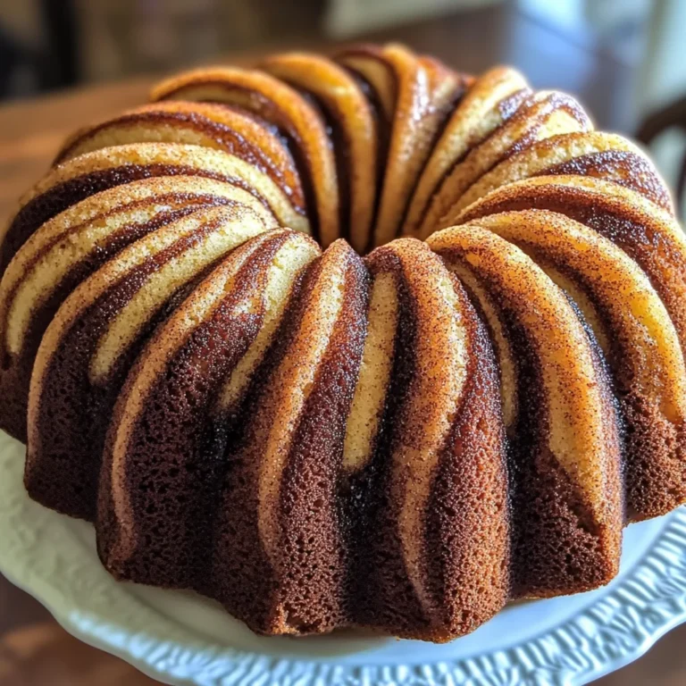 Cinnamon Swirl Bundt Cake