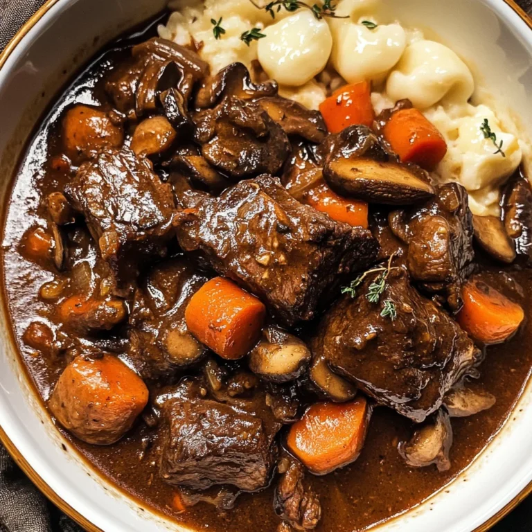 Classic Beef Bourguignon Recipe