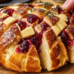 Cranberry Brie Pull-Apart Bread