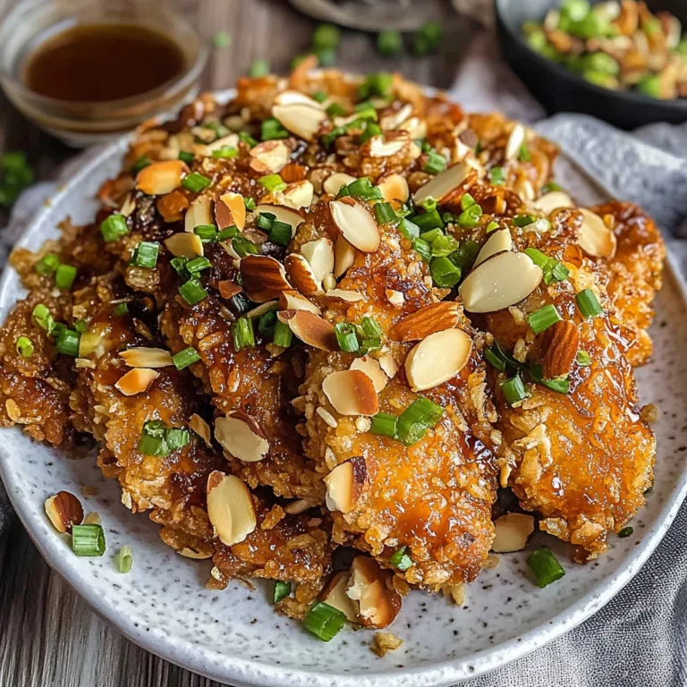 Crispy Almond Chicken Breast