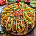 Easy Taco Recipe Dinner Board