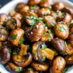 Garlic Butter Mushrooms & Onions