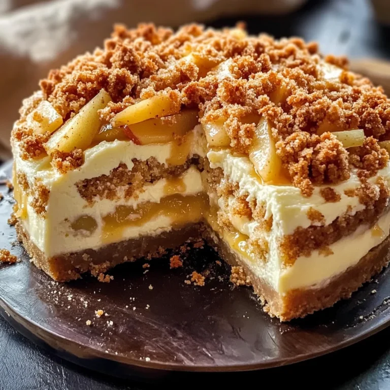Irresistible Apple Crumble Cheesecake Recipe You’ll Crave Again